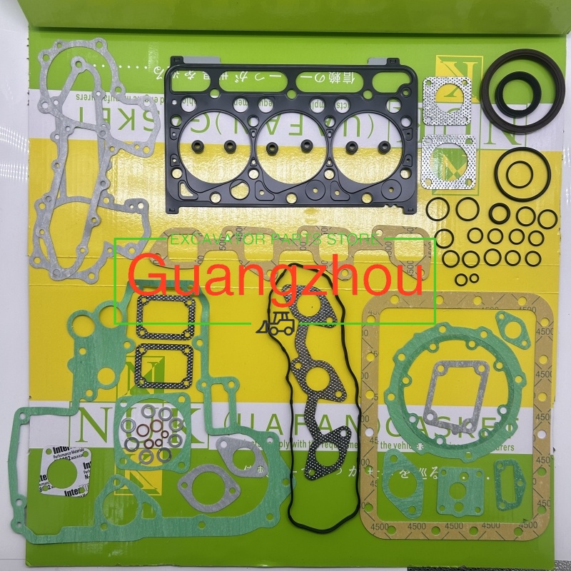 Model Kit Engine - طقم حشيات كامل لمحركات حفارات كوبوتا