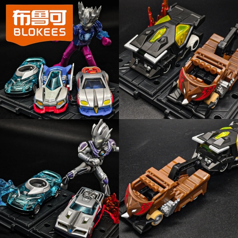 Model Kit Ultraman Zero - بلوكيز ألترامان مكعبات بناء قابلة للتحويل