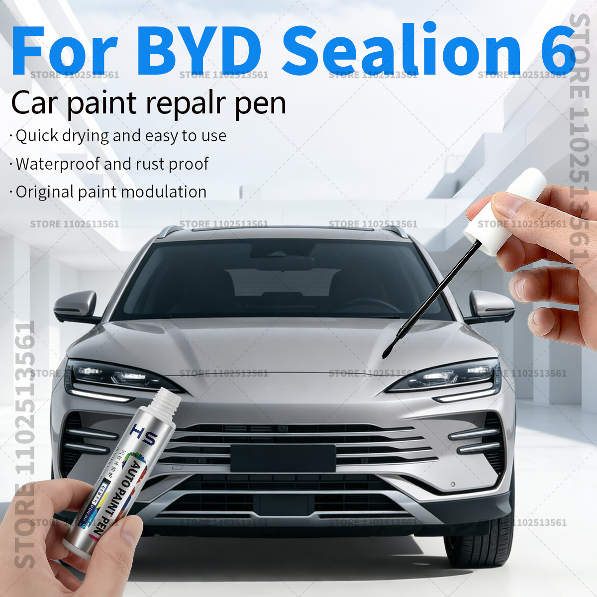Paint Model Kit - قلم إصلاح الطلاء لإزالة الخدوش وإعادة