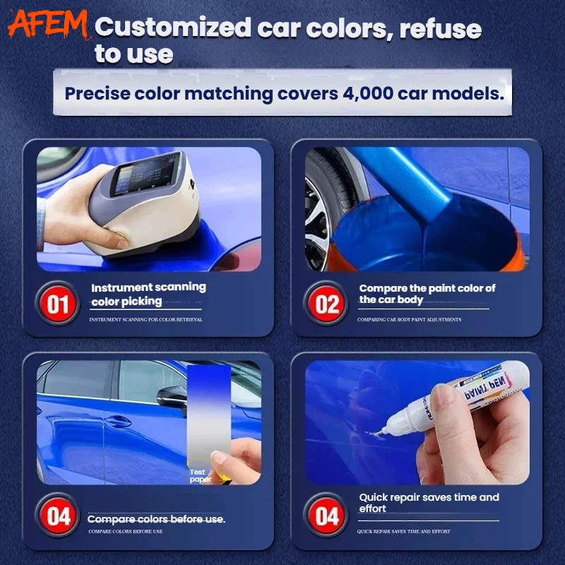 قلم إصلاح طلاء السيارة المناسب - مراجعة Paint Model Kit وسعره