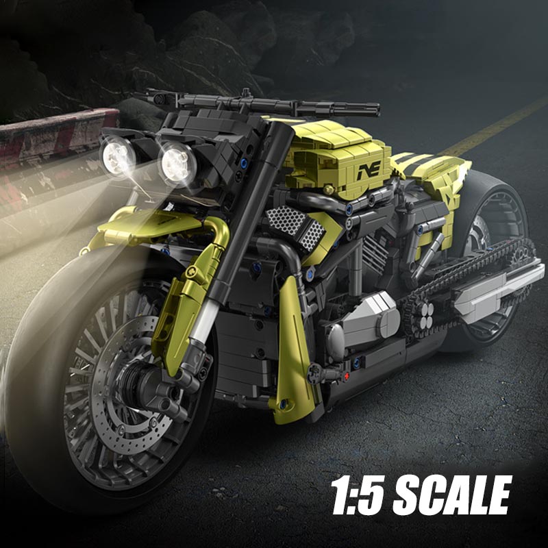 المدينة التقنية 2427 قطعة Harl - مراجعة Model Kit Vespa وسعره