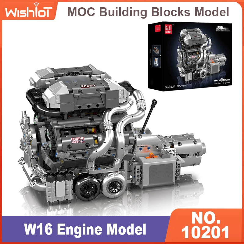 مجموعة مولد كينج 10201 لبناء ن - مراجعة Model Kit Engine وسعره